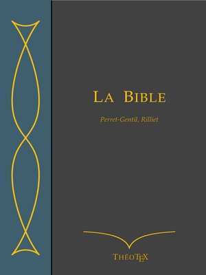 cover image of La Bible